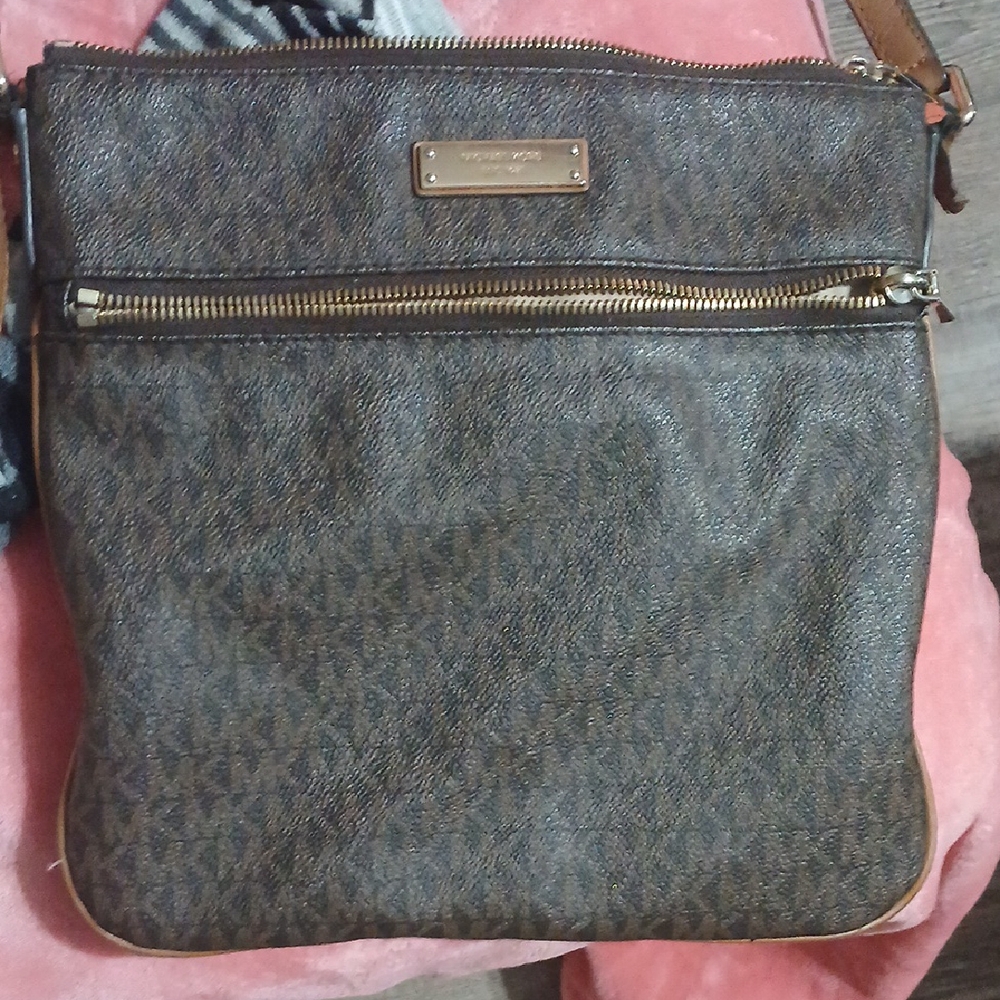 Michael Kors Dark Brown Messenger Bag